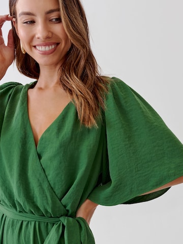 Tussah Dress in Green