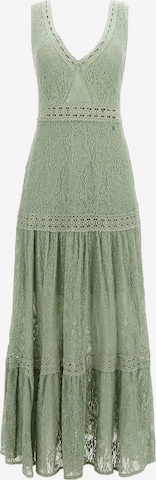 GUESS Evening Dress in Green: front