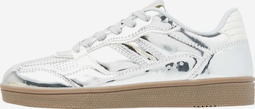 Sneaker bassa ' CHARMIX ' di BRITISH KNIGHTS in argento: frontale
