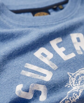 Superdry Shirt 'Athletic' in Blauw