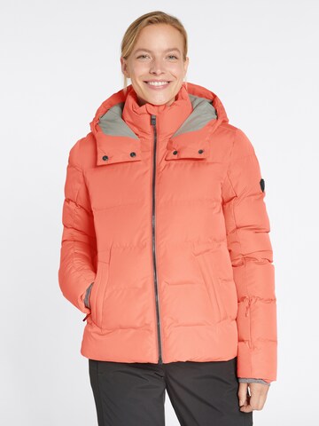 ZIENER Athletic Jacket 'TUSJA' in Orange: front