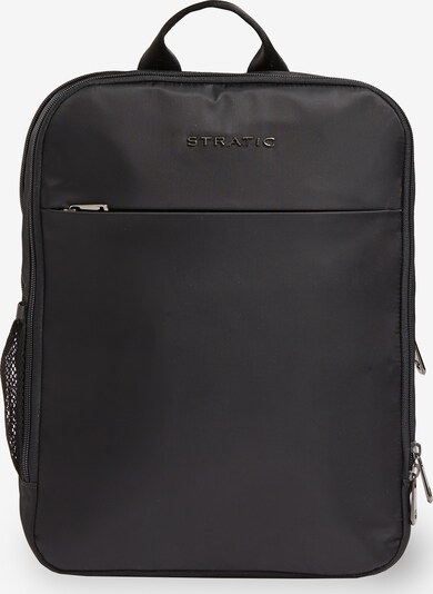 Stratic Rucksack in schwarz, Produktansicht