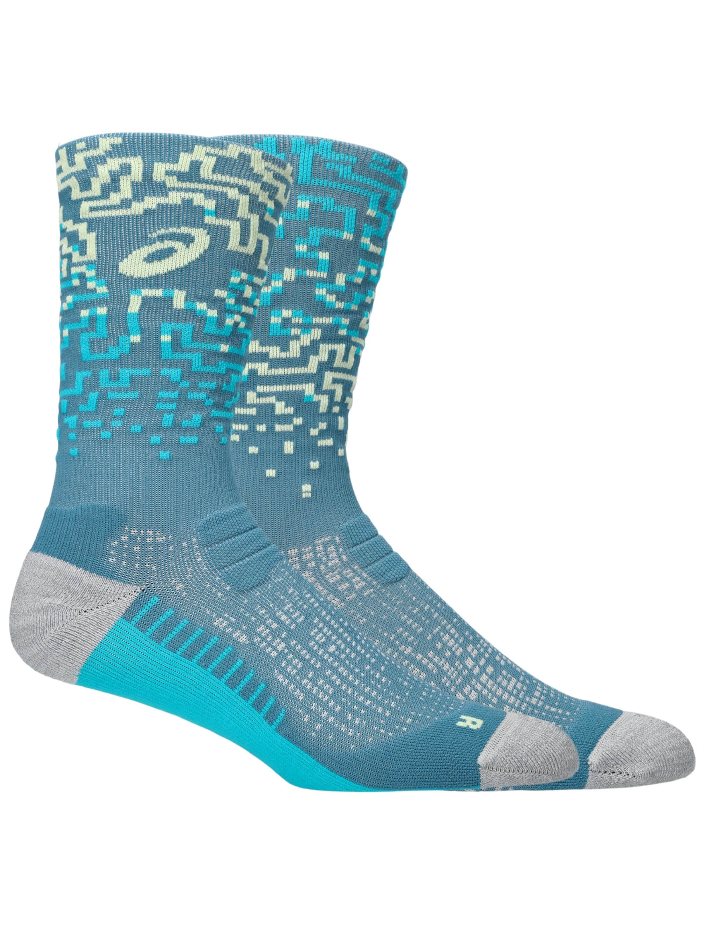 ASICS Sokken 'ASICS Performance Run Crew Sock' in Blauw: voorkant