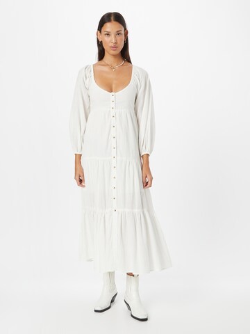 Robe BILLABONG en blanc : devant