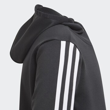 juoda ADIDAS SPORTSWEAR Sportinis džemperis 'Designed 2 Move 3-Stripes'