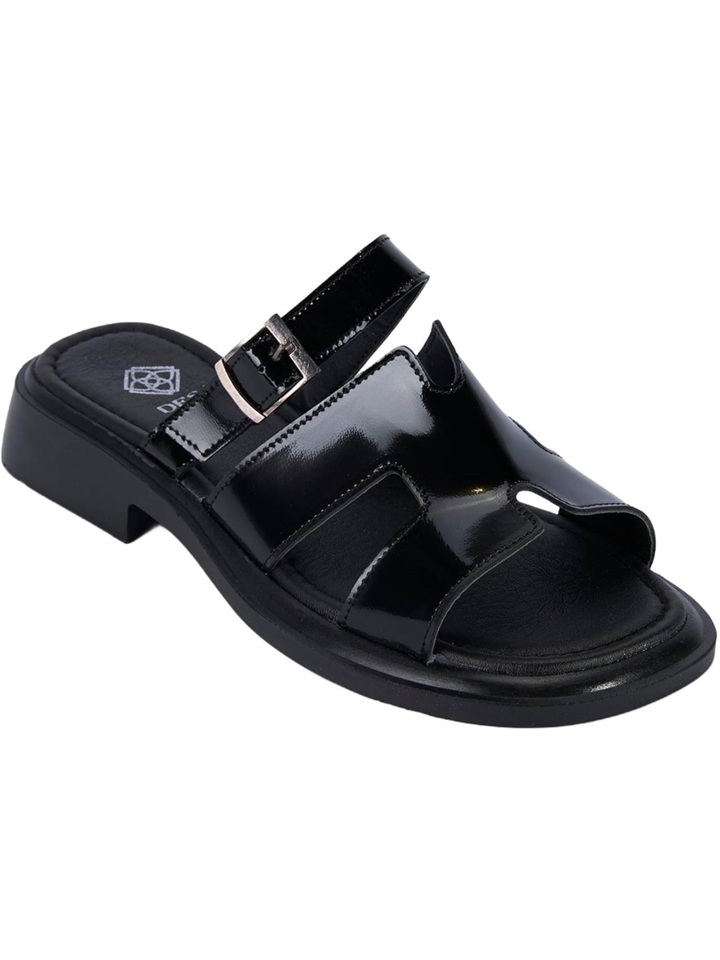 Mule 'Folien' Desa en noir