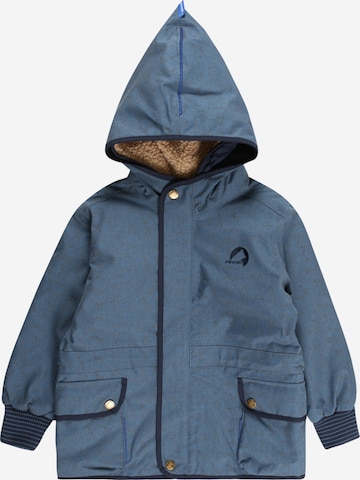 FINKID Between-season jacket 'KAMU ICE' in Blue: front