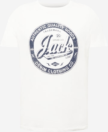 JACK & JONES T-Shirt in Weiß: predná strana