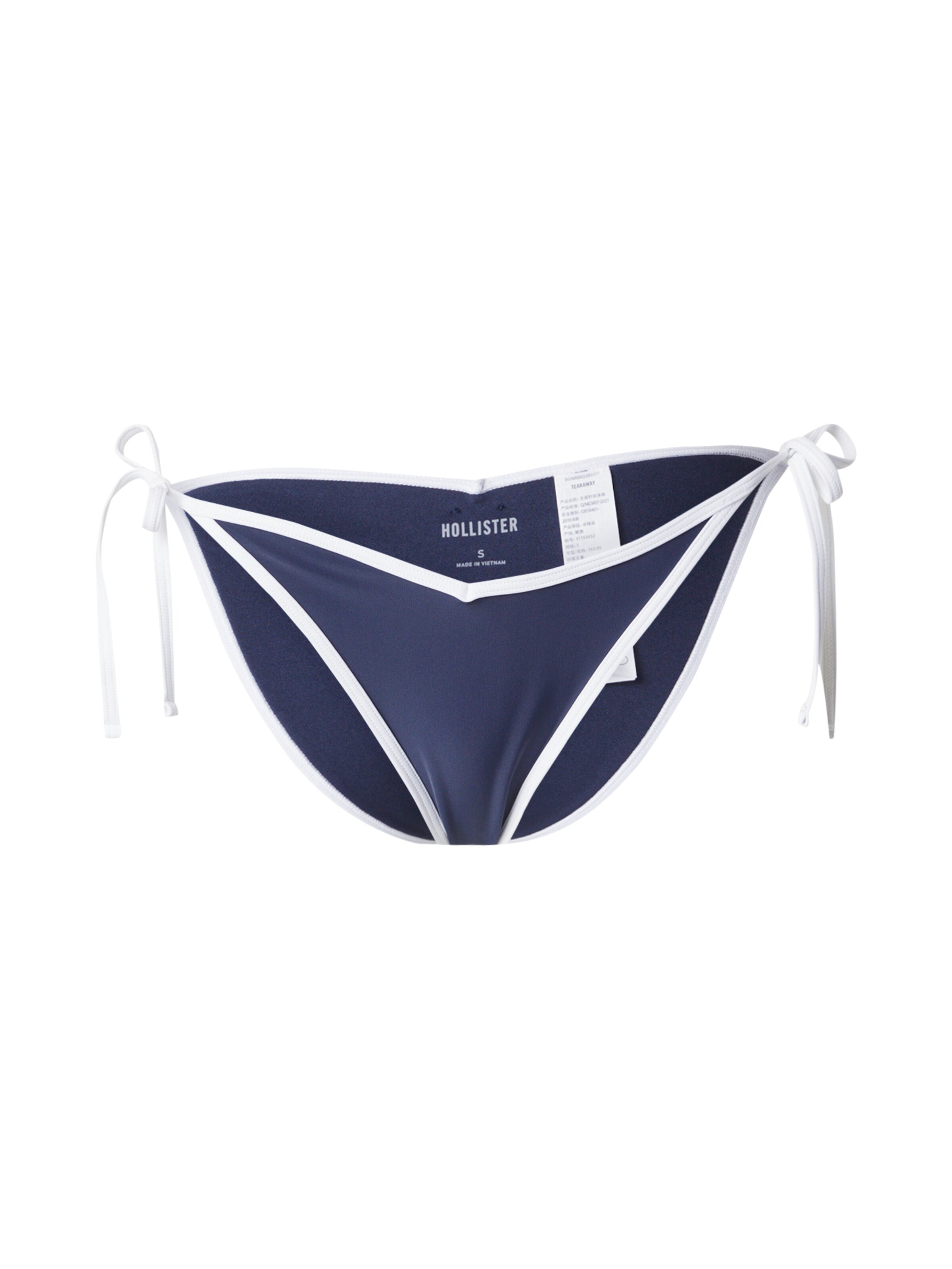 zils HOLLISTER Bikini apakšdaļa 'EAST COAST': no priekšpuses