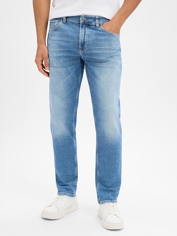 BOSS Tapered Jeans 'Re.Maine' in Blauw: voorkant