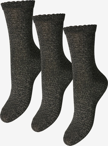 PIECES Socks 'PCSEBBY' in Black: front
