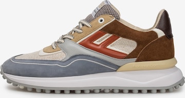 Floris van Bommel Platform trainers 'Noppi 29' in Brown: front