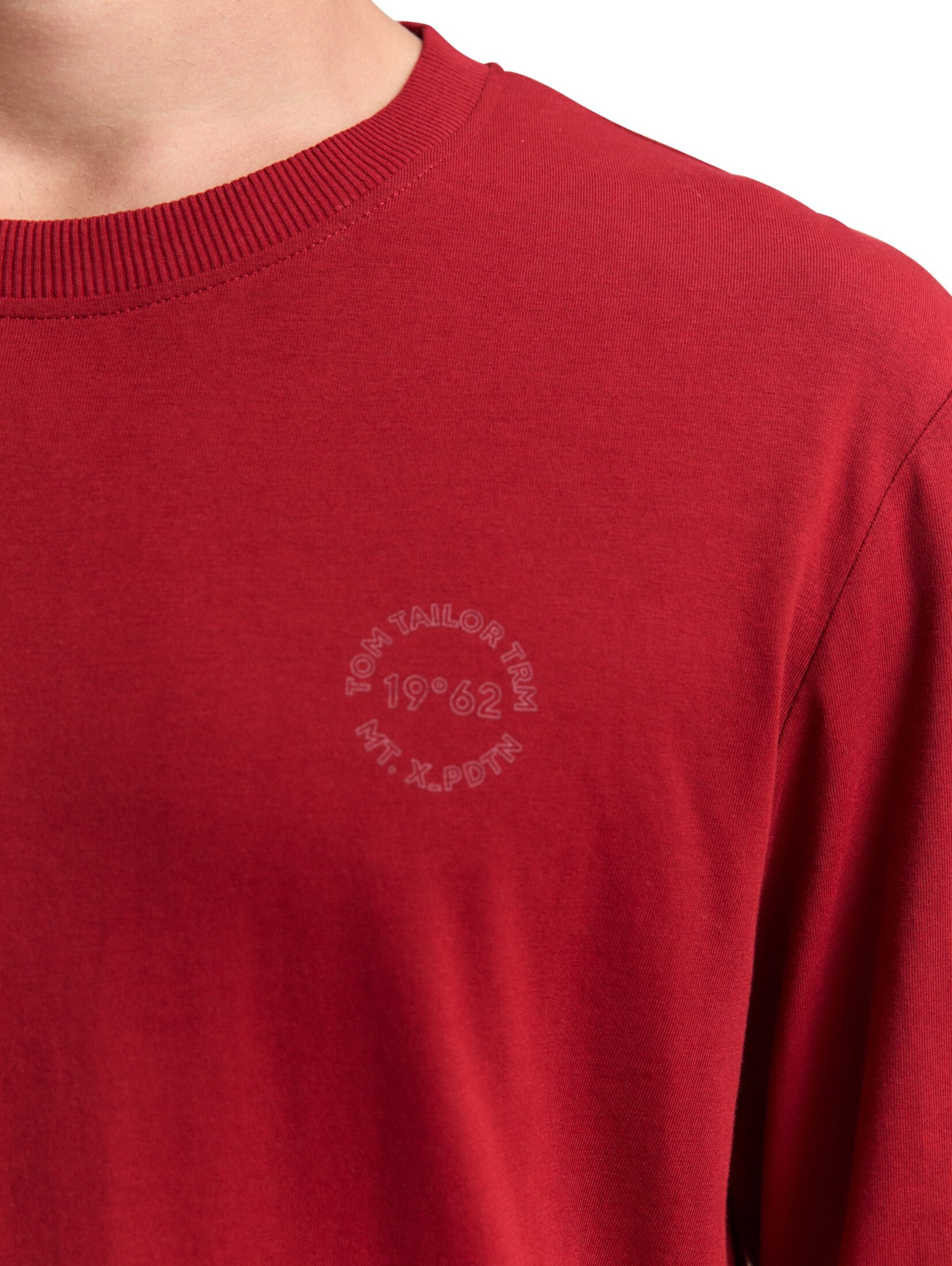 T-Shirt TOM TAILOR en rouge