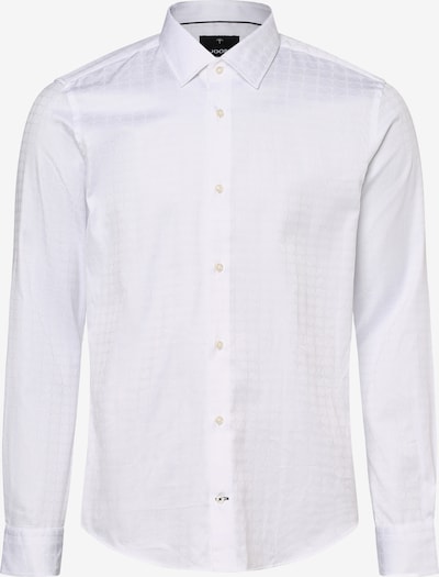 JOOP! Chemise business 'Pit' en blanc / blanc cassé, Vue avec produit