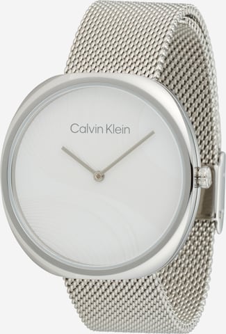 Calvin Klein Analog klocka i silver: framsida