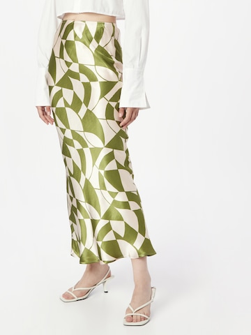 Gonna di TOPSHOP in verde: frontale