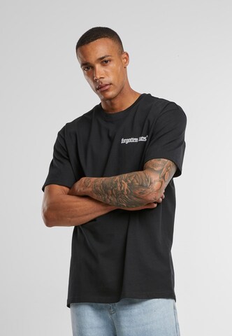 Forgotten Faces Shirt 'Endless' in Black: front