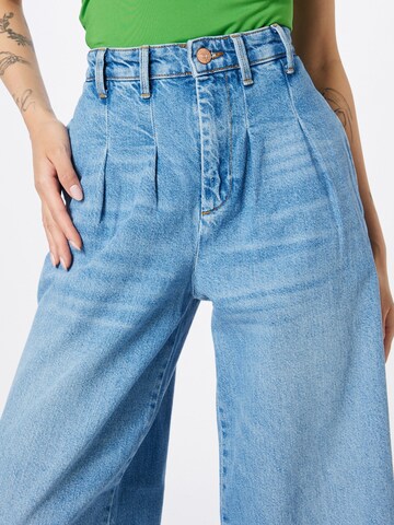 Wide leg Jeans 'CINDY' de la Noisy may pe albastru