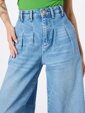 Noisy may Wide leg Jeans 'CINDY' in Blauw