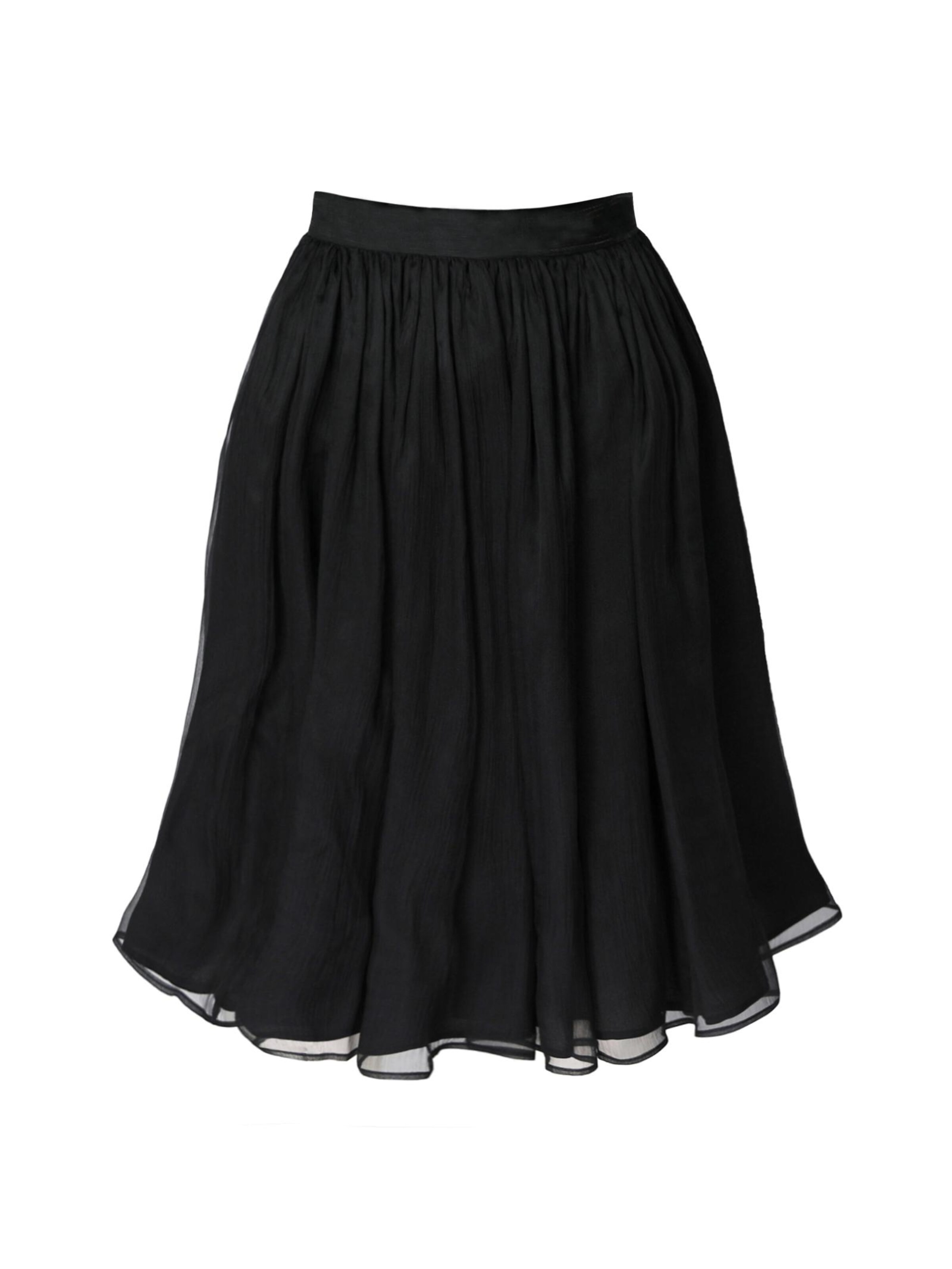 AVENUE N°29 - Falda en negro: frente