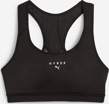 PUMA Sports-BH 'PUMA x HYROX' i sort: forside