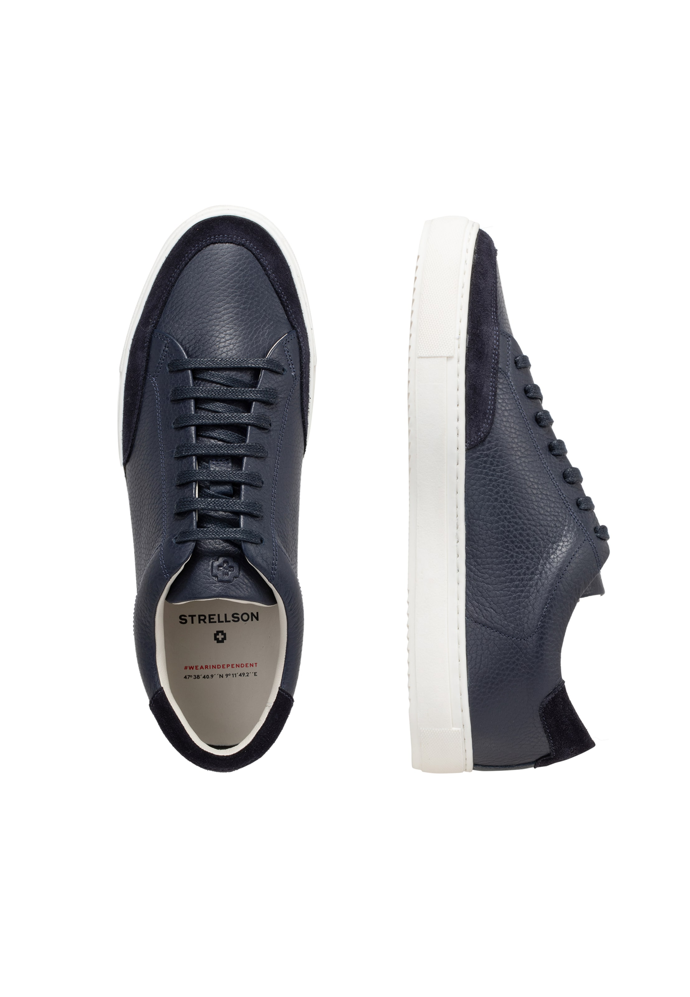 STRELLSON Sneakers laag 'Ravenscourt Evans' in Blauw