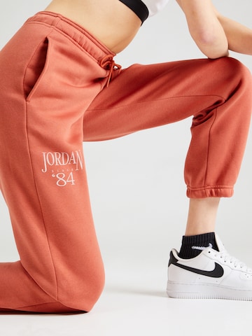 Effilé Pantalon Jordan en rouge