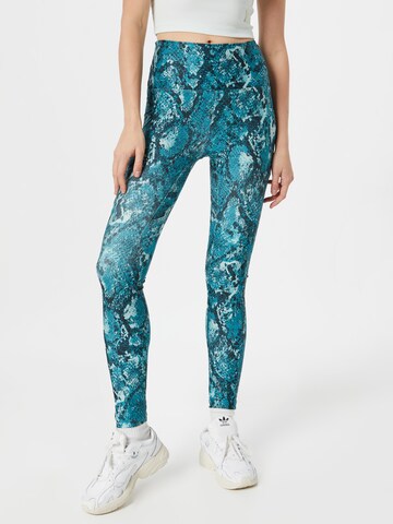 Bally Skinny Workout Pants 'CAMI' in Blue: front