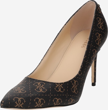 GUESS Pumps 'RICA' i brun: forside