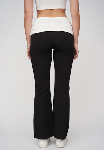 Cloud5ive Bootcut Spodnie w kolorze czarny