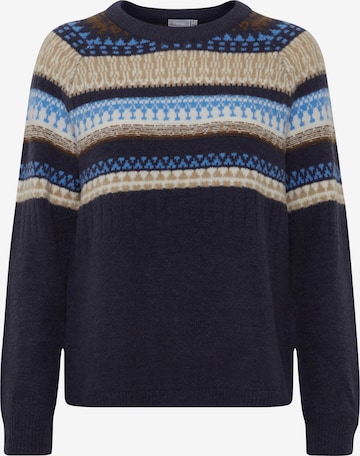 Fransa Sweater in Blue: front