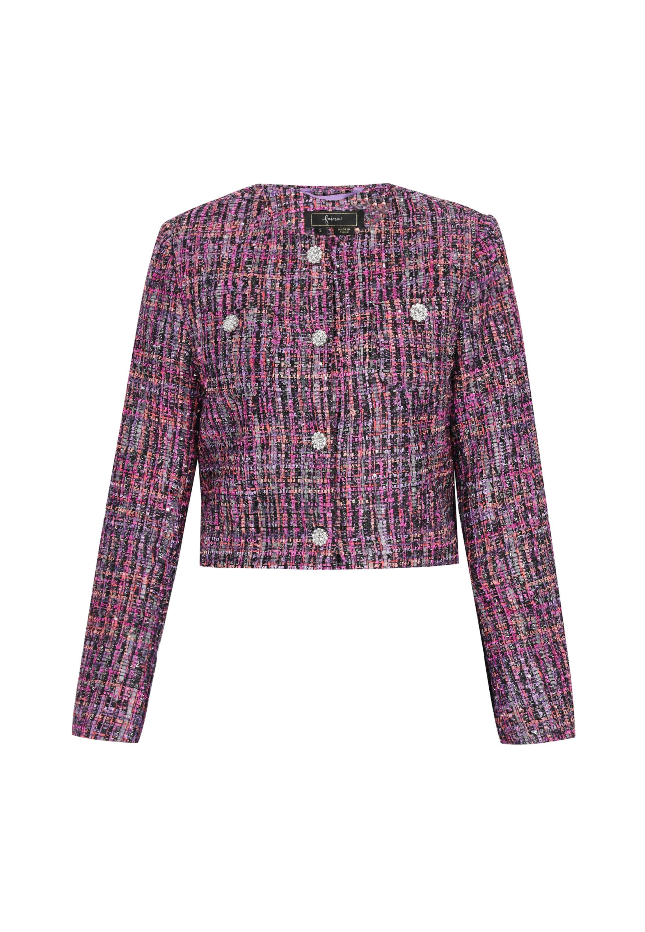 faina Blejzr – fialová: přední strana