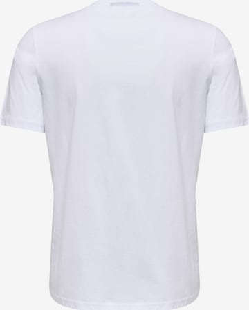 Hummel Performance Shirt 'Carson' in White