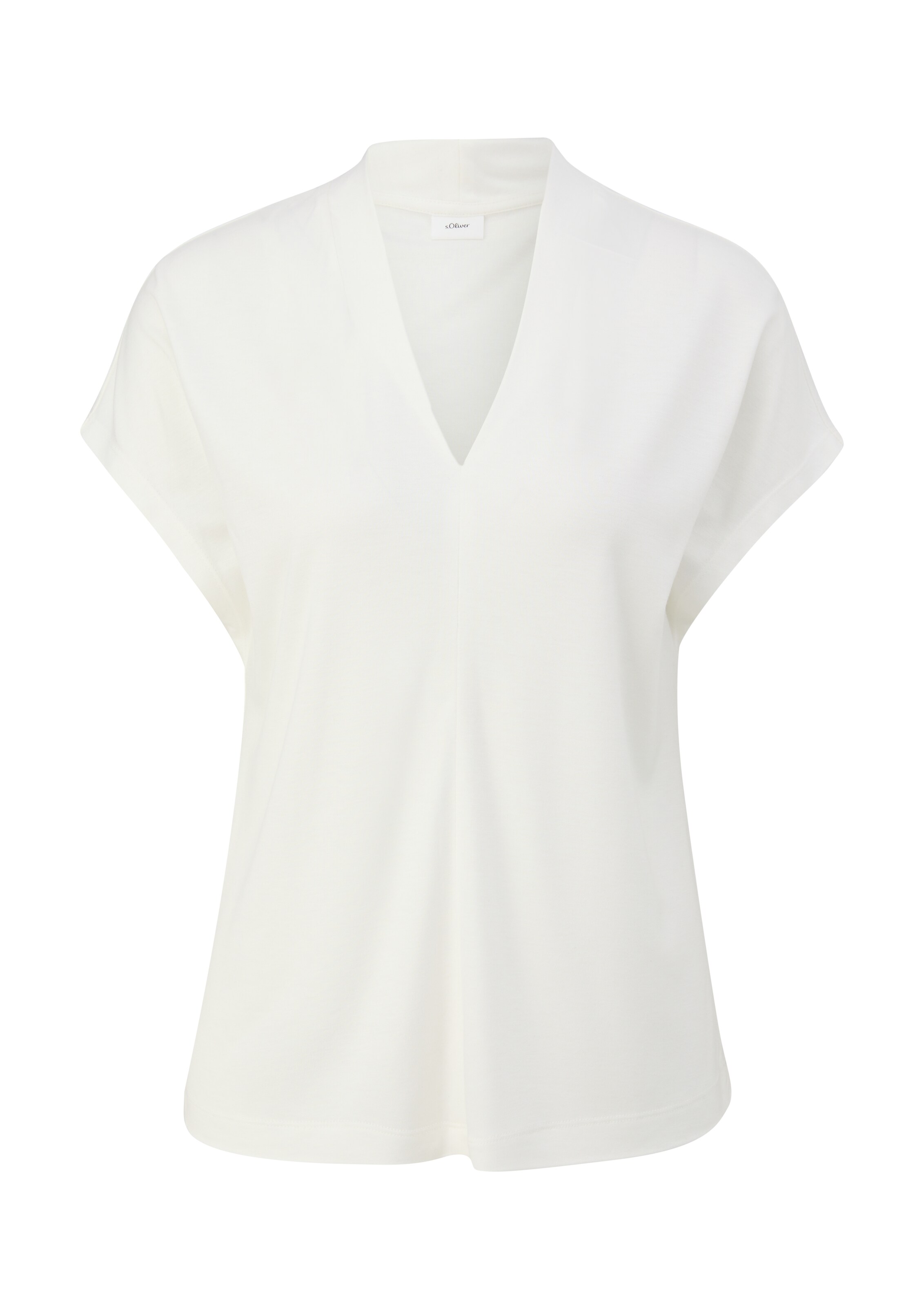 s.Oliver BLACK LABEL Bluse in Beige: Vorderseite