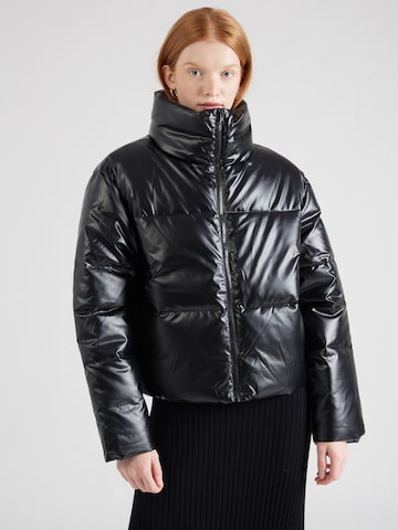 UNITED COLORS OF BENETTON Jacke in Schwarz: predná strana