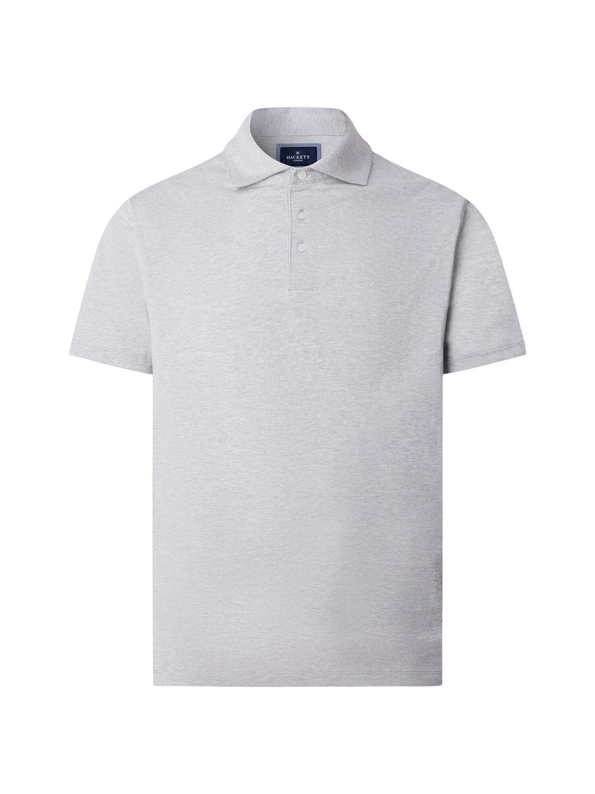 Maglietta 'PIMA' di Hackett London in grigio: frontale