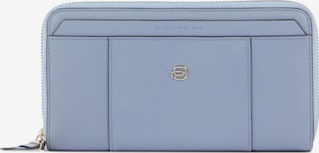 Porte-monnaies Piquadro en bleu : devant