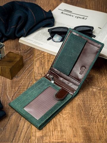Tomshop24-7 Wallet 'Forever Young, RFID' in Green