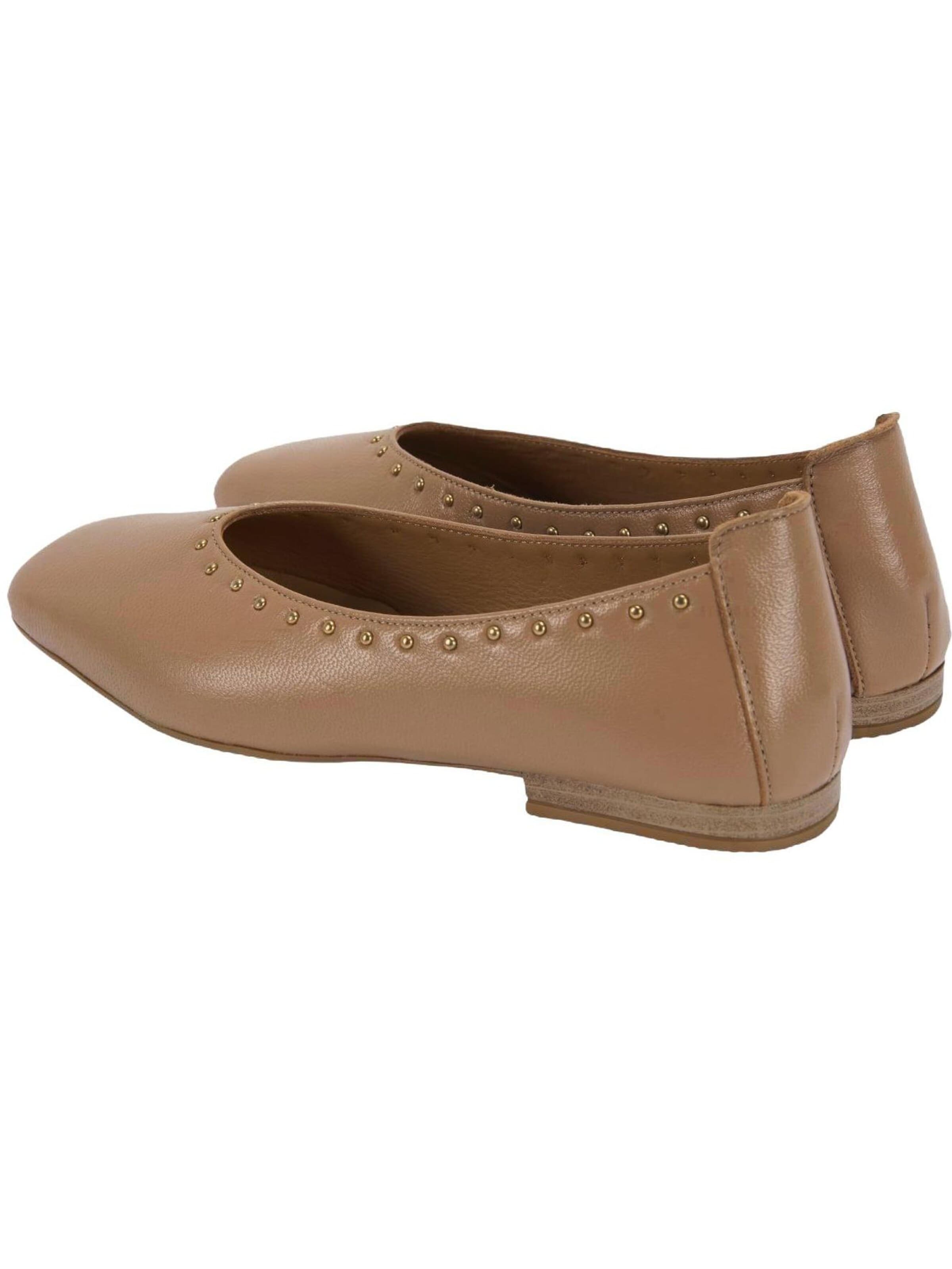 Desa Ballet Flats 'Ballettschuhe' in Green