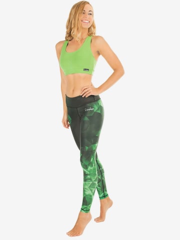 Winshape Skinny Sportovní kalhoty 'AEL102' – zelená