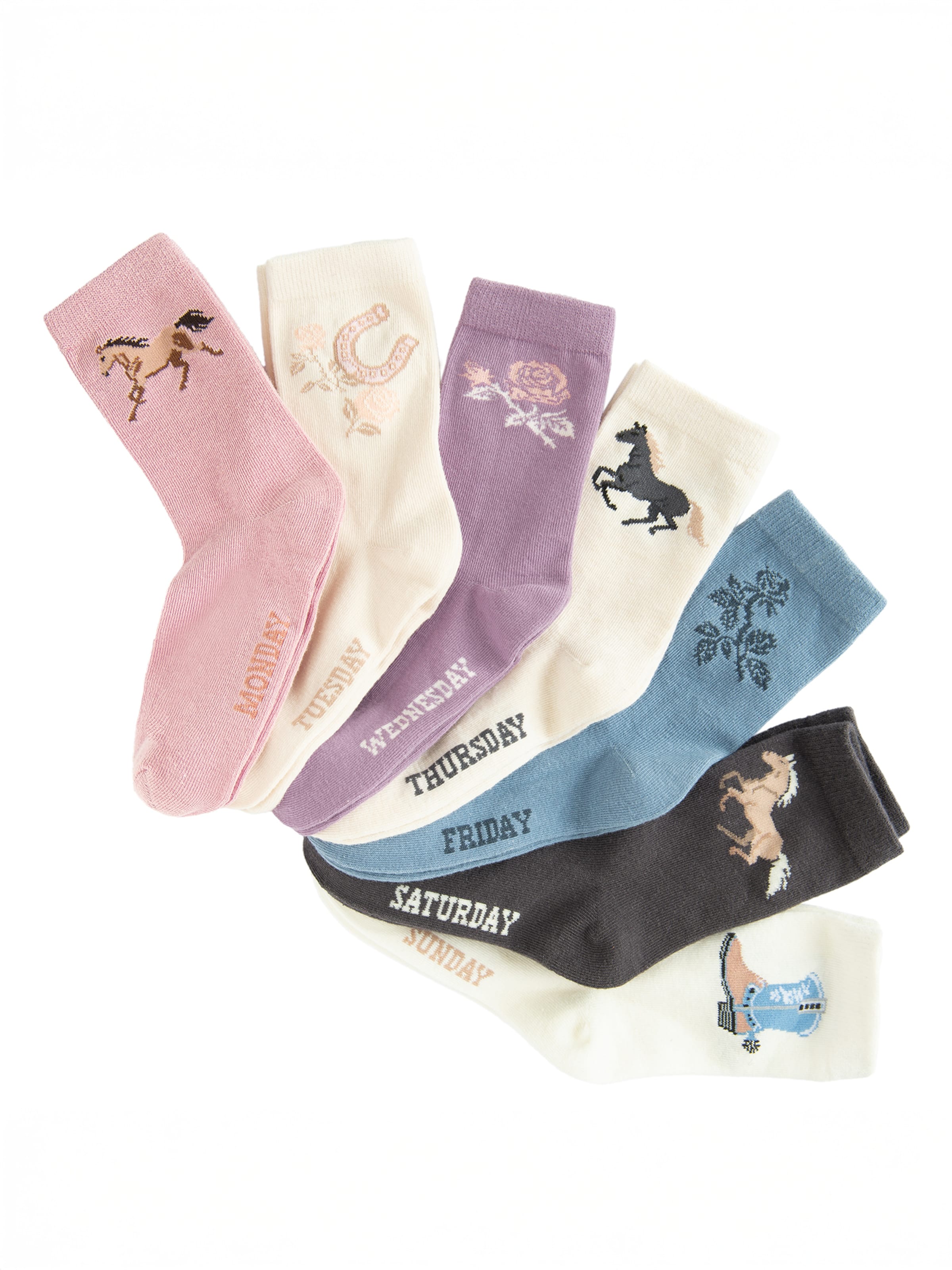 Chaussettes Cool Club en mélange de couleurs : devant