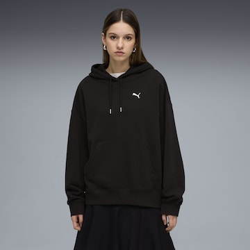 PUMA Sweatshirt in Black: front