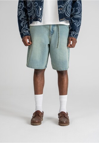 Prohibited Regular Jeans 'SC Jorts' in Blue: front