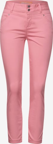 STREET ONE Slimfit Hose in Pink: predná strana