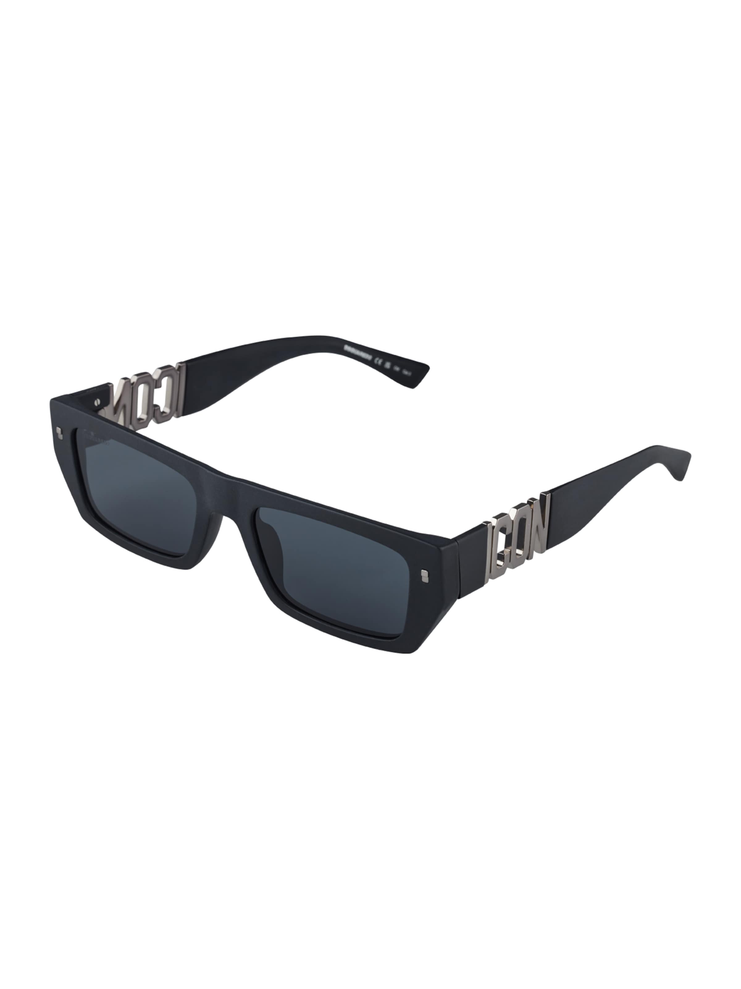 DSQUARED2 Okulary przeciwsłoneczne 'ICON 0011/S' w kolorze czarny: przód
