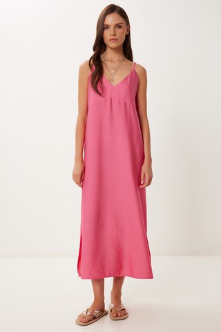 Robe d’été Happiness İstanbul en rose : devant