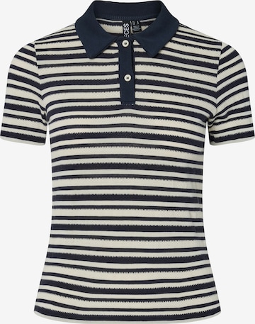 PIECES Shirt 'PCJessie' in Blue: front