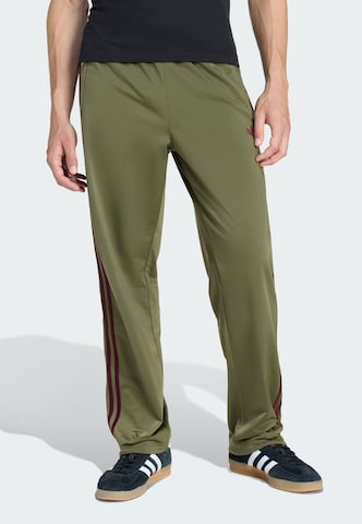 Loosefit Pantalon 'Firebird' ADIDAS ORIGINALS en vert : devant