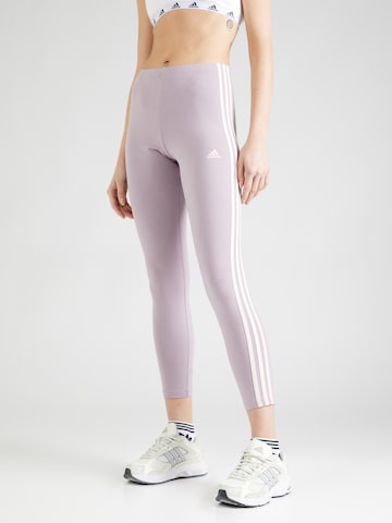 ADIDAS SPORTSWEAR Skinny Sporthose 'Essentials' in Lila: Vorderseite