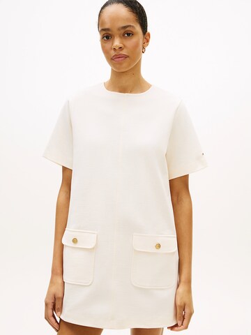 TOMMY HILFIGER Jurk in Beige: voorkant